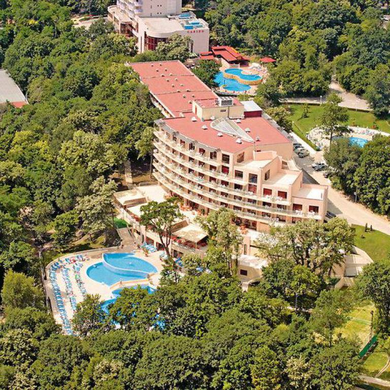 hotel, goldstrand, kristal, pool, wald, urlaub, bulgarien