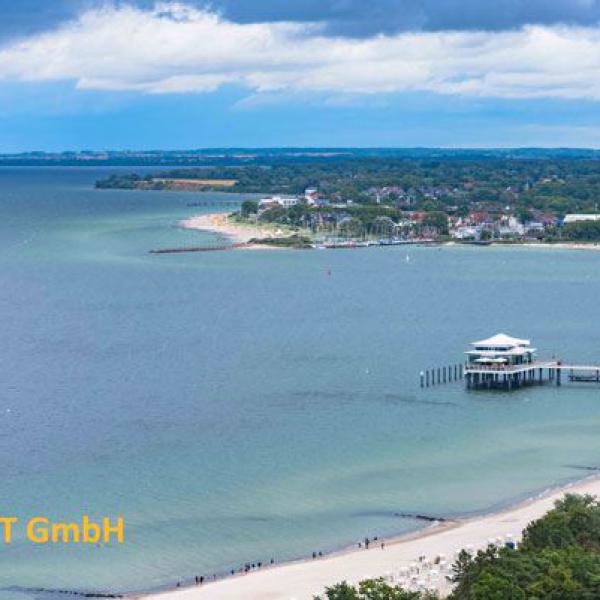 timmendorfer strand, ostsee, luftbild, awo, seniorenreisen, küstenort, meer, strand, promenade, urlaub, erholung, ferienort