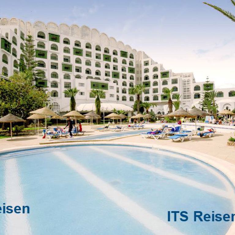 marhaba palace, tunesien, awo, seniorenreisen, hotel, strand, meer, palmen, urlaub,