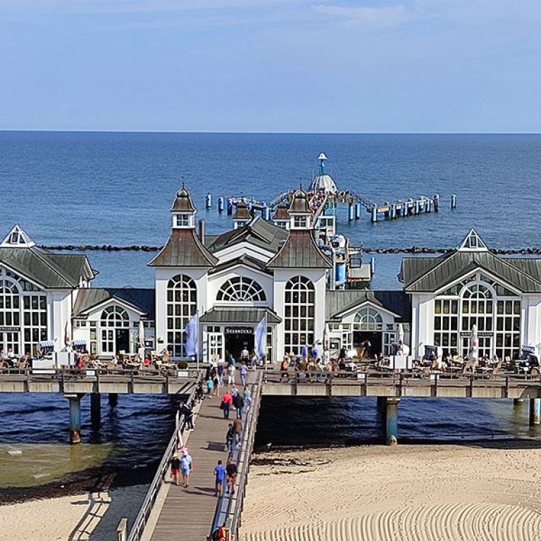 sellin, seebrücke, rügen, ostsee, awo, seniorenreisen, mecklenburg-vorpommern, meer,