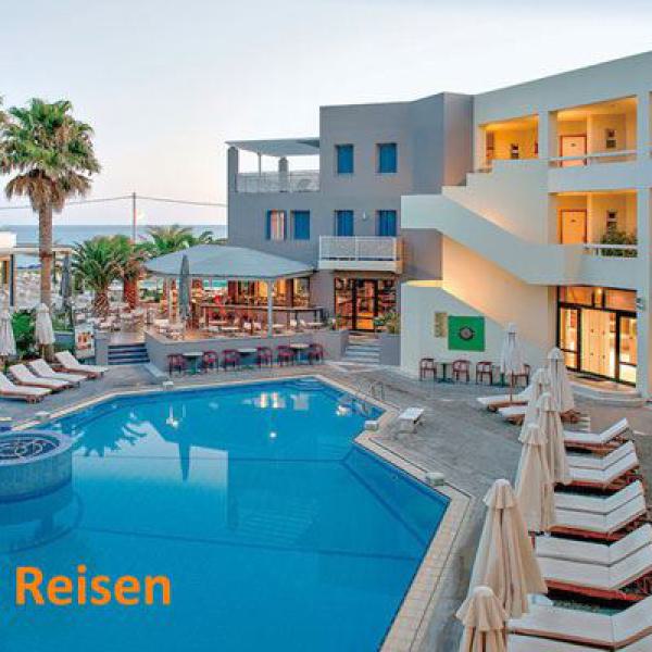 sentido aegean pearl, hotel, kreta, griechenland, awo, seniorenreisen, strandhotel, 