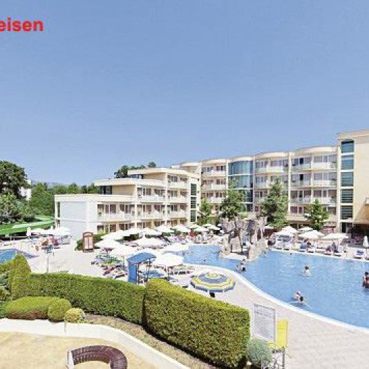 sonnenstrand, club sunny beach, bulgarien, awo, seniorenreisen, hotel, pool,