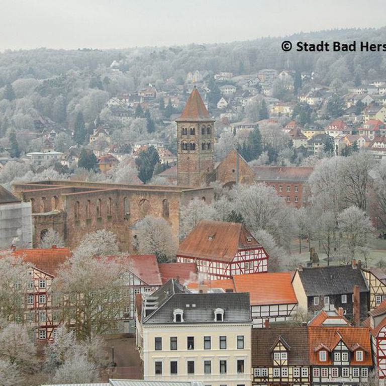 bad hersfeld, stadtansicht, awo, seniorenreisen, hessen, fachwerkhäuser, kultur, urlaub, erholung, innenstadt,