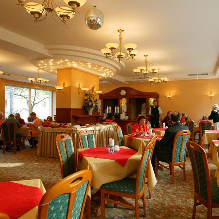 speisesaal, hotel polaris, swinemünde, restaurant, essen, innenraum, gaststätte, ostsee, urlaub, hotel
