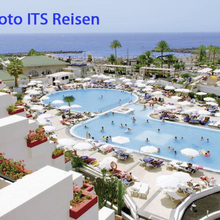 teneriffa, lti gala hotel, pool, sonnenliegen, palmen, hotel, urlaub, kanarische inseln, sommer, tourismus