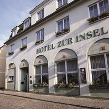 hotel, werder havel, straßenfront, brandenburg, stadtzentrum, fassade, unterkunft,