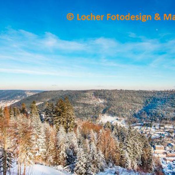 überlingen, bodensee, winterlandschaft, schnee, stadtansicht, altstadt,
